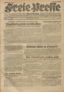 Freie Presse, Nr. 24 Mittwoch 29. Januar 1930 6. Jahrgang