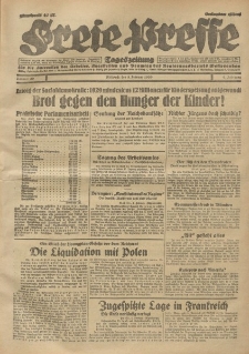 Freie Presse, Nr. 30 Mittwoch 5. Februar 1930 6. Jahrgang