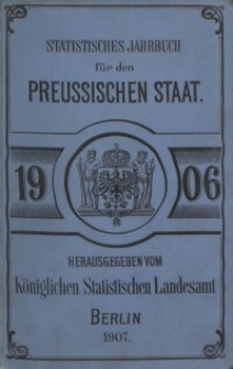 Statistisches Jahrbuch für den Preussischen Staat