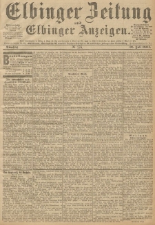 Elbinger Zeitung und Elbinger Anzeigen, Nr. 176 Dienstag 31. Juli 1894