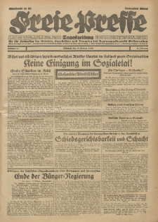 Freie Presse, Nr. 42 Mittwoch 19. Februar 1930 6. Jahrgang