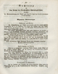 Gesetz-Sammlung für die Königlichen Preussischen Staaten (Nachtrag), 1843