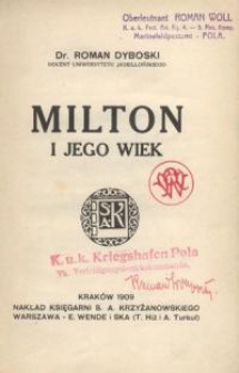 Milton i jego wiek