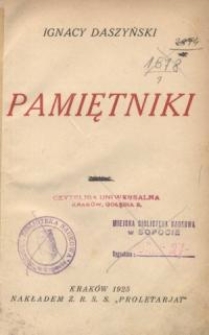 Pamiętniki. T. 1