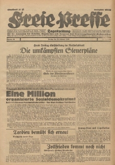 Freie Presse, Nr. 50 Freitag 28. Februar 1930 6. Jahrgang