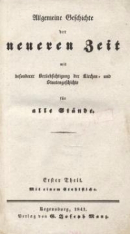 Allgemeine Geschichte des Alterthums mit besonderer Berücksichtigung der Kirchen-und Staatengeschichte für alle Stände