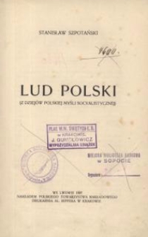 Lud Polski : (z dziejów polskiej myśli socyalistycznej)