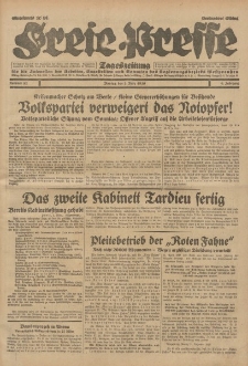 Freie Presse, Nr. 52 Montag 3. März 1930 6. Jahrgang