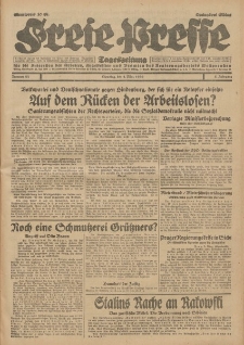Freie Presse, Nr. 53 Dienstag 4. März 1930 6. Jahrgang