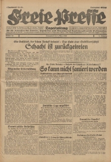Freie Presse, Nr. 57 Sonnabend 8. März 1930 6. Jahrgang
