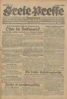 Freie Presse, Nr. 59 Dienstag 11. März 1930 6. Jahrgang