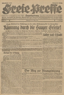 Freie Presse, Nr. 60 Mittwoch 12. März 1930 6. Jahrgang