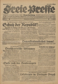 Freie Presse, Nr. 66 Mittwoch 19. März 1930 6. Jahrgang