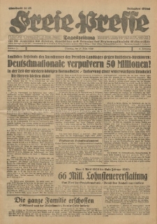 Freie Presse, Nr. 71 Dienstag 25. März 1930 6. Jahrgang