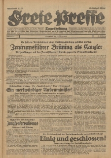 Freie Presse, Nr. 75 Sonnabend 29. März 1930 6. Jahrgang
