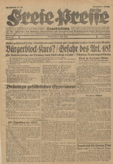 Freie Presse, Nr. 76 Montag 31. März 1930 6. Jahrgang