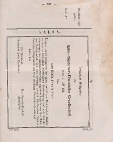 Gesetz-Sammlung für die Königlichen Preussischen Staaten (Prioritäs-Obligation)