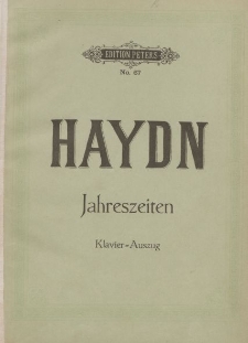 Die Jahreszeiten : Oratorium