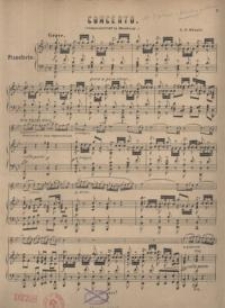 Concerto : Pianoforte