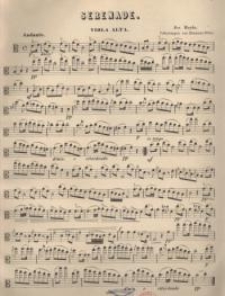Serenade. No 15 : Viola Alta ; Pianoforte