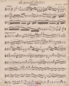 Le grand Septuor. Op.20 : Violino