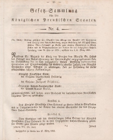 Gesetz-Sammlung für die Königlichen Preussischen Staaten, 17. März, 1851, nr. 4.