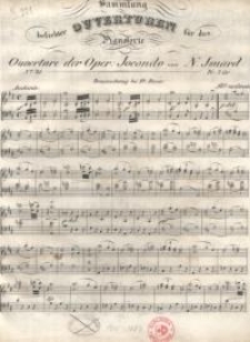 Ouverture der Oper "Jocondo": Pianoforte. No 21.