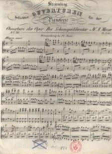 Ouverture der Oper "Der Schauspieldirector" : Pianoforte. No 26.
