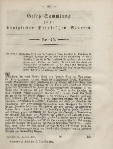 Gesetz-Sammlung für die Königlichen Preussischen Staaten, 17. Dezember, 1855, nr. 45.
