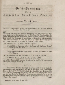 Gesetz-Sammlung für die Königlichen Preussischen Staaten, 29. Juni, 1857, nr. 34.