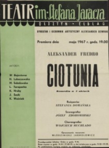 Ciotunia - Aleksander Fredro