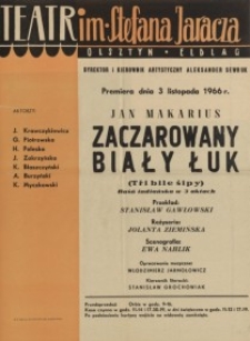 Zaczarowany biały łuk - Jan Makarius