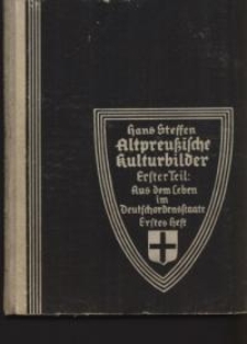 Aus dem Leben im Deutschordensstaate