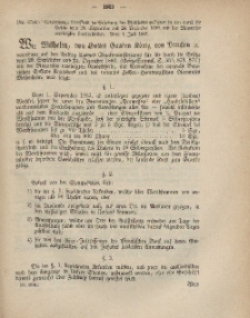 Gesetz-Sammlung für die Königlichen Preussischen Staaten, 19. Juli, 1867, nr.64.