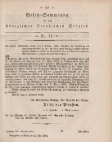 Gesetz-Sammlung für die Königlichen Preussischen Staaten, 24. Mai, 1859, nr. 17.