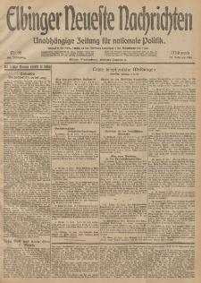 Elbinger Neueste Nachrichten, Nr. 55 Mittwoch 25 Februar 1914 66. Jahrgang