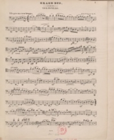 Grand Duo. Op. 15 : Violoncello