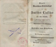 Gedichte von Hagedorn