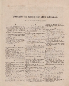 Pastoralblatt für die Diözese Ermland (Sachregister des 7 und 8 Jahrganges)