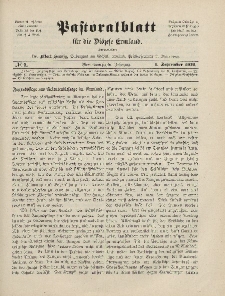 Pastoralblatt für die Diözese Ermland, 44.Jahrgang, 1. September 1912. Nr 9