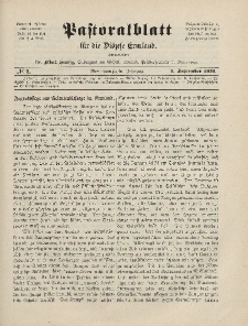 Pastoralblatt für die Diözese Ermland, 44.Jahrgang, 1. September 1912. Nr 9