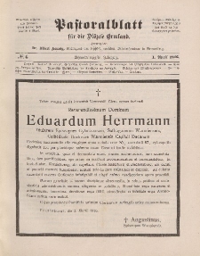 Pastoralblatt für die Diözese Ermland, 48.Jahrgang, 1. April 1916. Nr 4