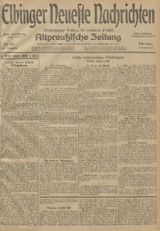 Elbinger Neueste Nachrichten, Nr. 108 Dienstag 21 April 1914 66. Jahrgang