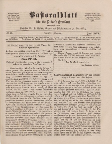 Pastoralblatt für die Diözese Ermland, 9.Jahrgang, 1. Juni 1877, Nr 6.