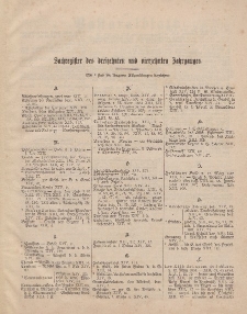 Pastoralblatt für die Diözese Ermland (Sachregister des 13 und 14 Jahrganges)