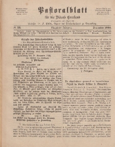 Pastoralblatt für die Diözese Ermland, 14.Jahrgang, Dezember 1882, Nr 12.