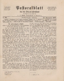 Pastoralblatt für die Diözese Ermland, 21.Jahrgang, 20. September 1889, Nr 10.