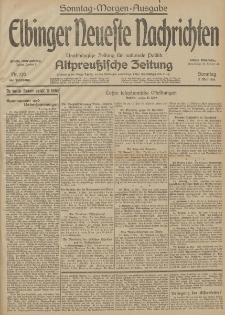 Elbinger Neueste Nachrichten, Nr. 120 Sonntag 3 Mai 1914 66. Jahrgang