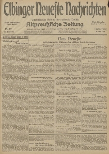 Elbinger Neueste Nachrichten, Nr. 131 Donnerstag 14 Mai 1914 66. Jahrgang
