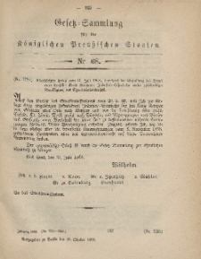 Gesetz-Sammlung für die Königlichen Preussischen Staaten, 29. Oktober, 1868, nr. 68.